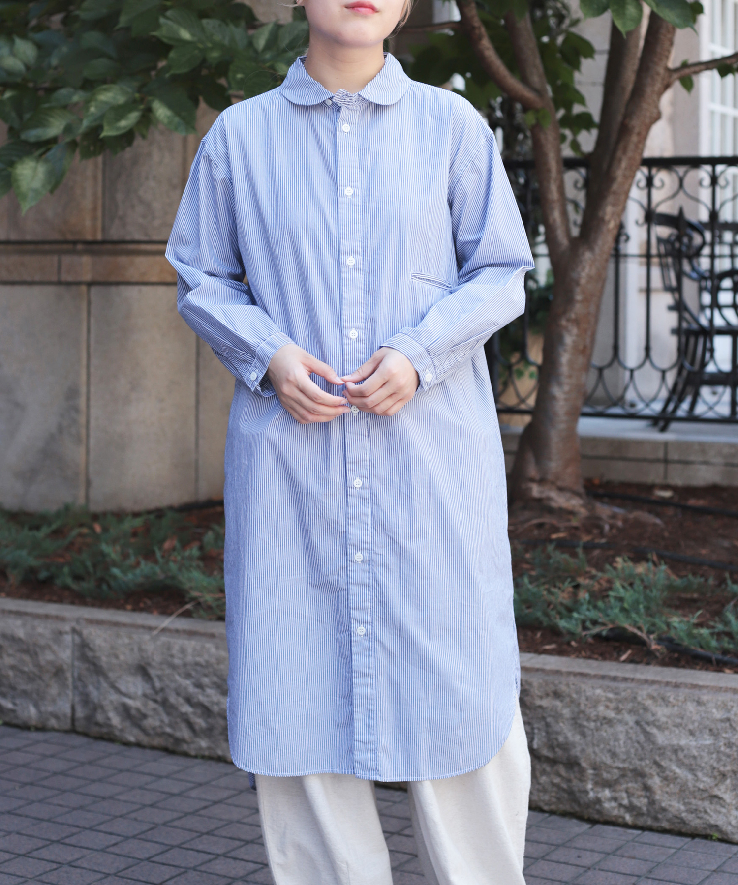 トップス Shingo 幾何柄シアープルオーバー/洗える(カットソー・Tシャツ) | TRUNK