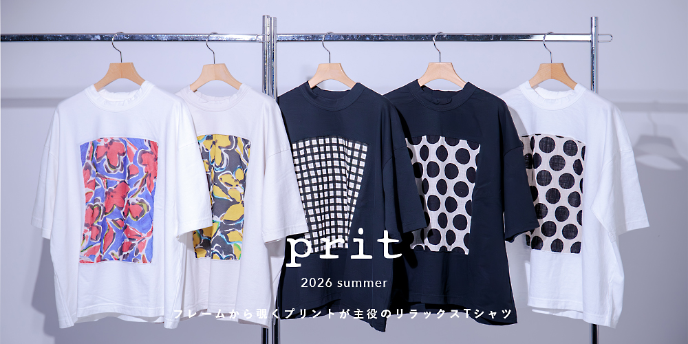 prit】フレームTシャツ | Domingo（ドミンゴ）公式オンラインショップ