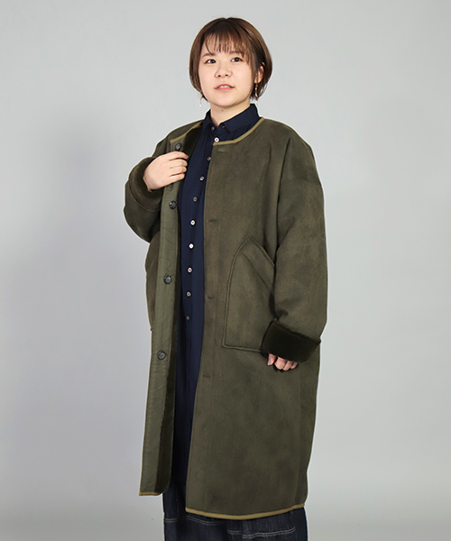 G.O.A内ボアコート 優待価格[EUCLAID]ボアコクーンコート | KOBUNSHA SELECT SHOP