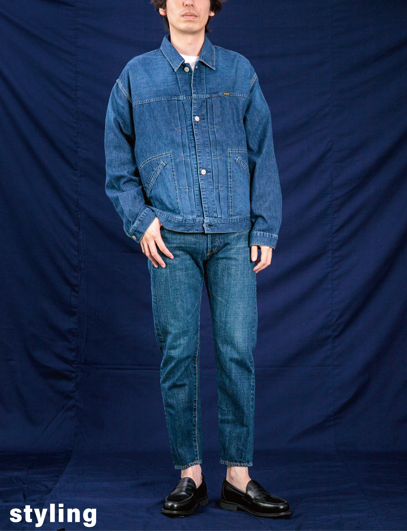 【極美品/Domingo】CAFE DOMINGOPAINTER PANTS L Kiko Pant in Crinkled Cotton at Atelier Delphine